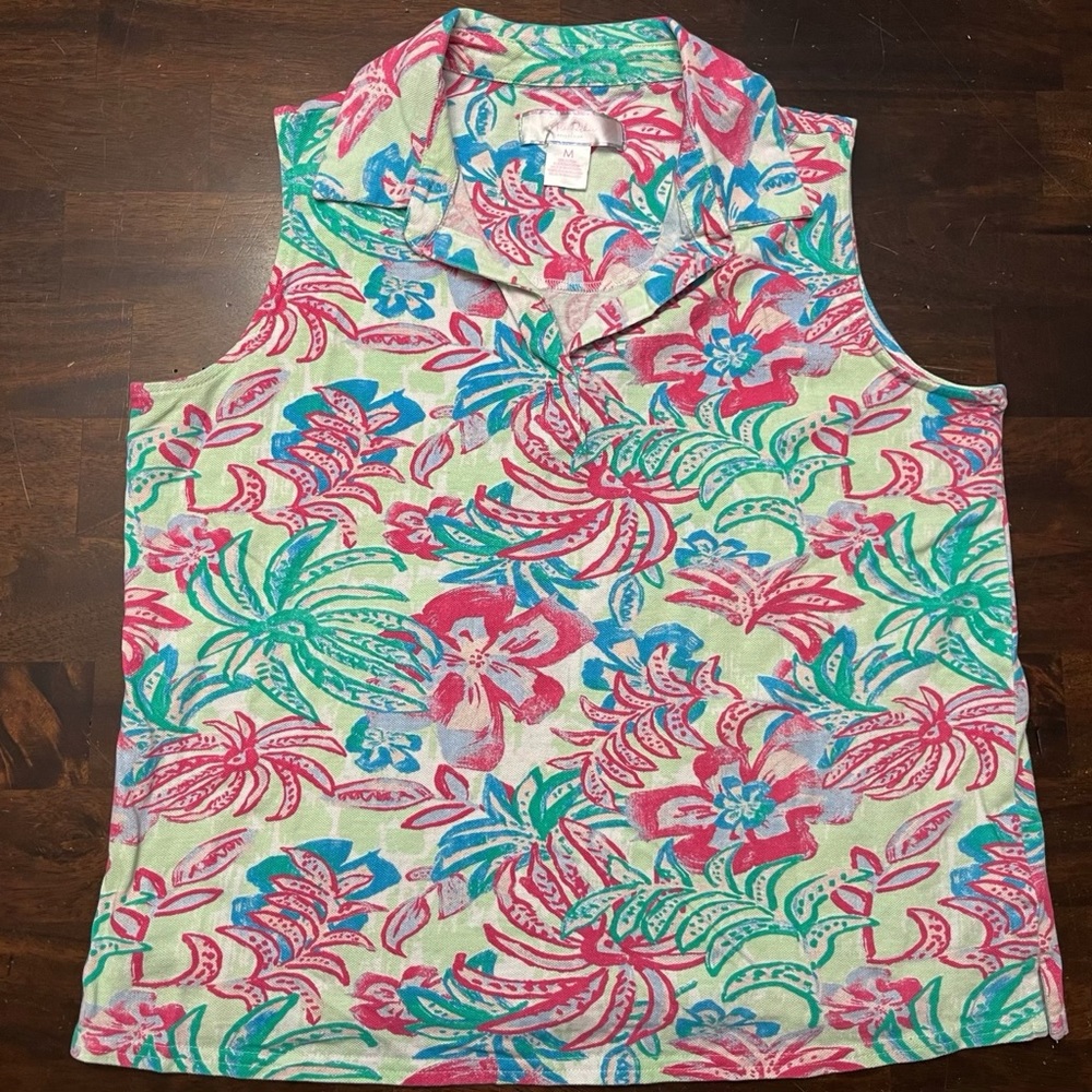 Steff Parker Floral Blouse (M)